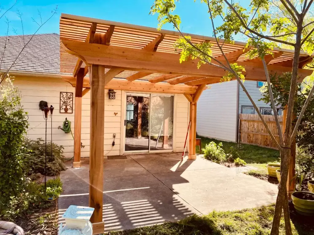 pergola on patio arbors and pergola builders in san antonio