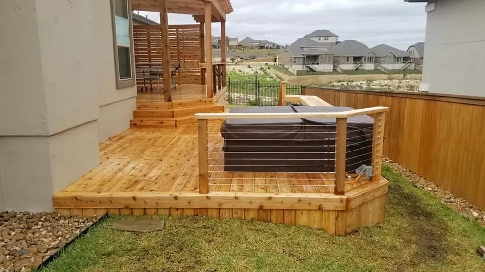 Wood deck builders affordable decks