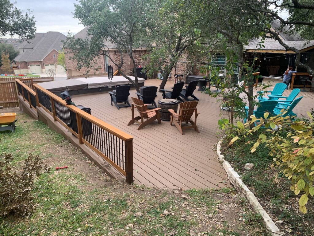 outdoor living designers trex deck builders near me