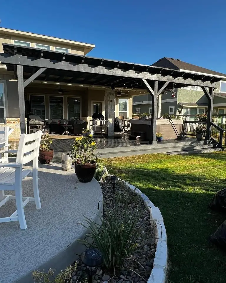 stamped concrete